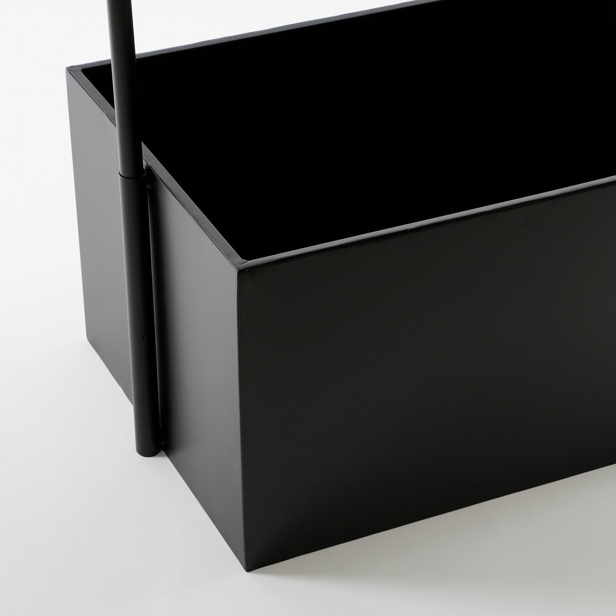 Dani Plantenrek - L37 x B38 x H160 cm - Metaal - Zwart - Afbeelding 5