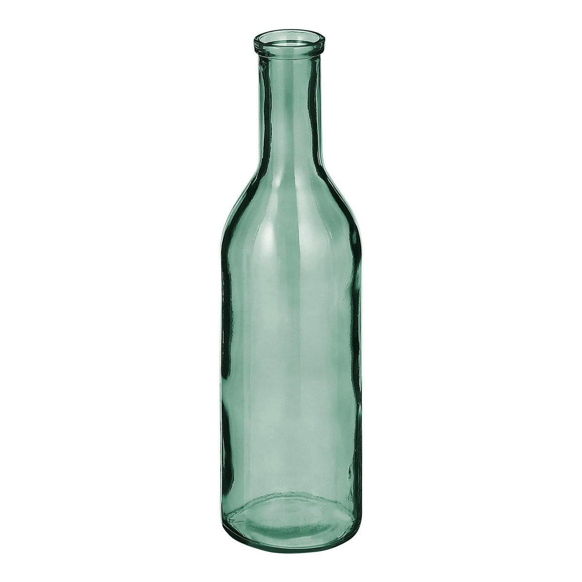Rioja Fles Vaas - H50 x Ø15 cm - Gerecycled Glas - Groen