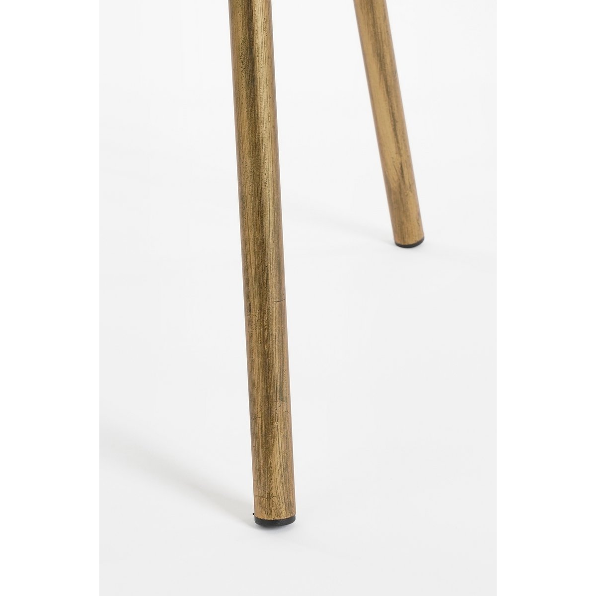 Alanza Bijzettafel Buiten - H38 x Ø58 cm - Metaal - Groen - Afbeelding 3