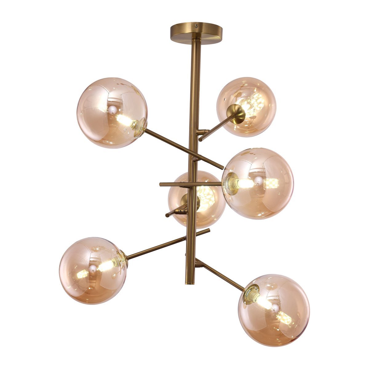 Hanglamp Ross Amber | 6 - 60cm - Afbeelding 2