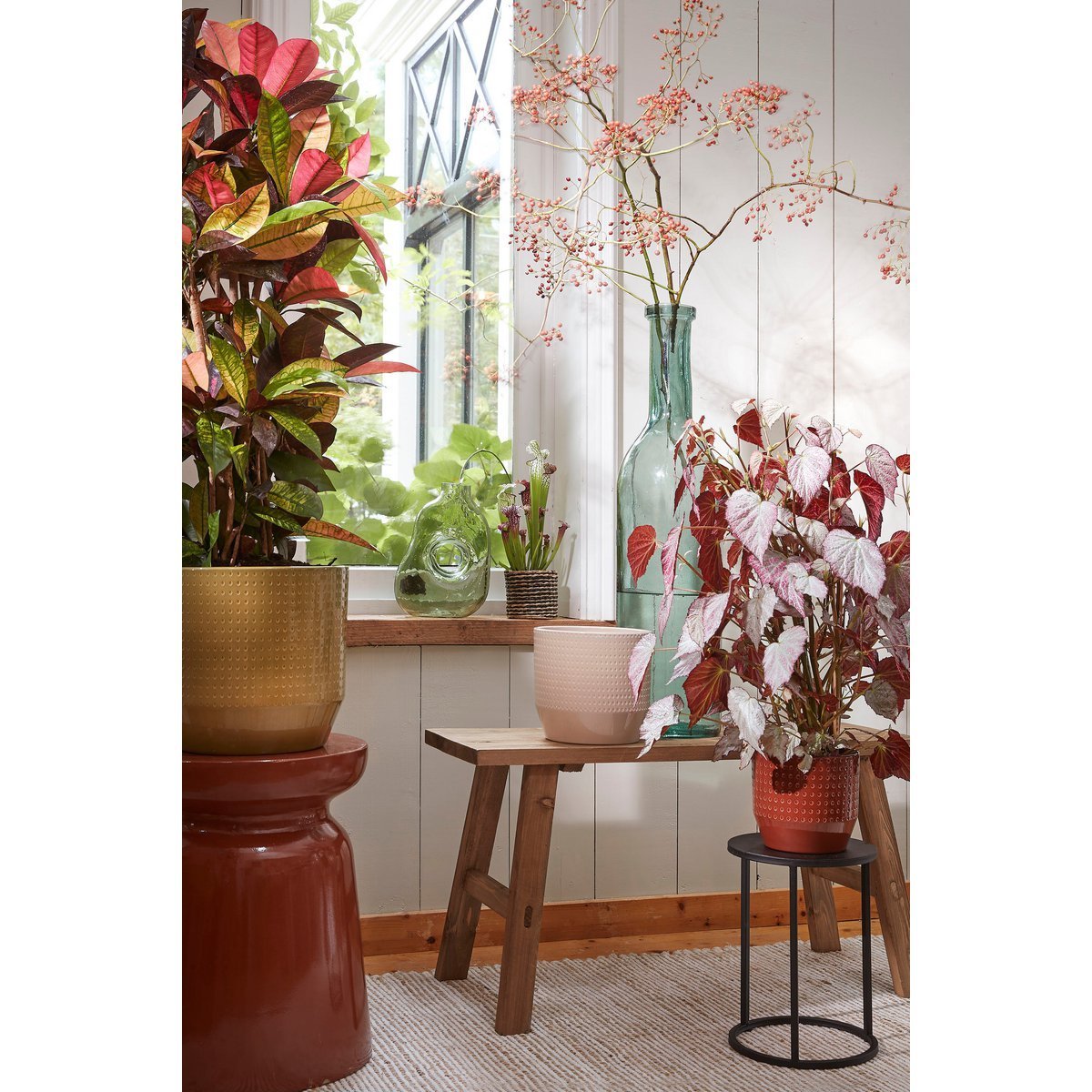 Jay Vaas - L19 x B11 x H25 cm - Glas - Lichtgroen - Afbeelding 7