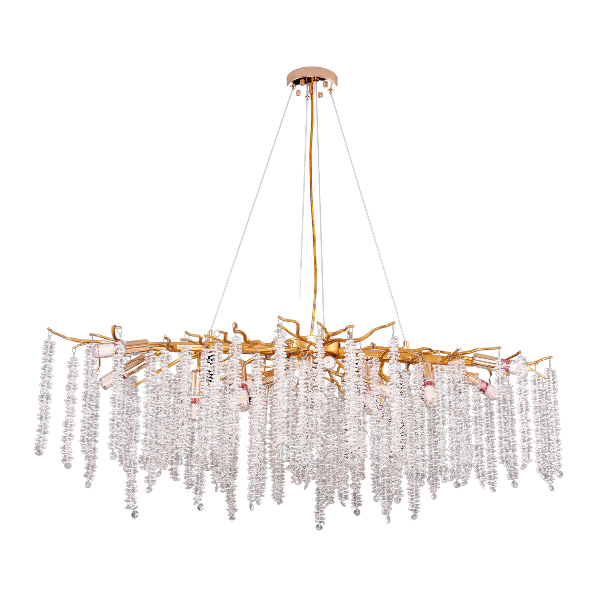 Hanglamp Frost Gold | 100x40cm