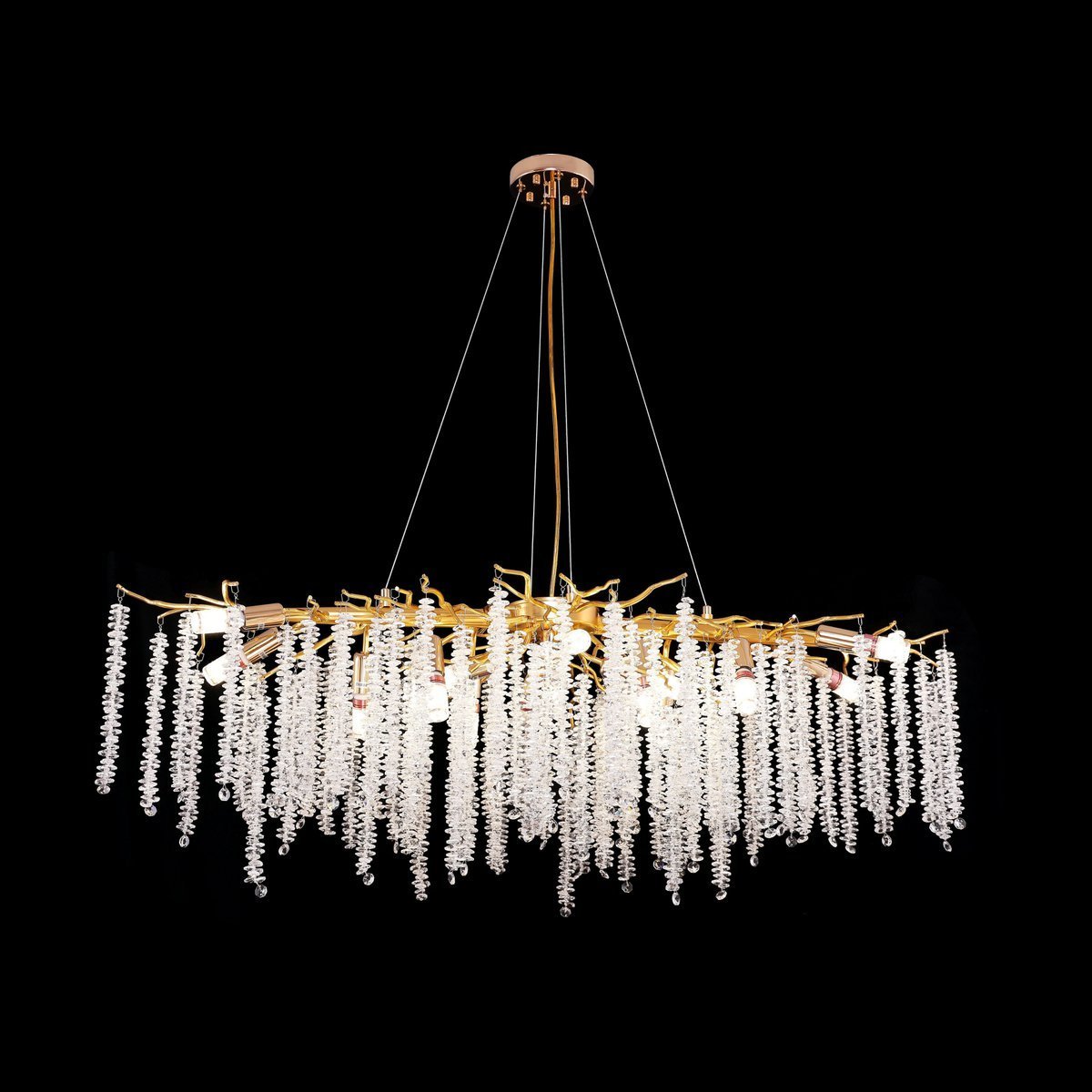 Hanglamp Frost Gold | 100x40cm - Afbeelding 4