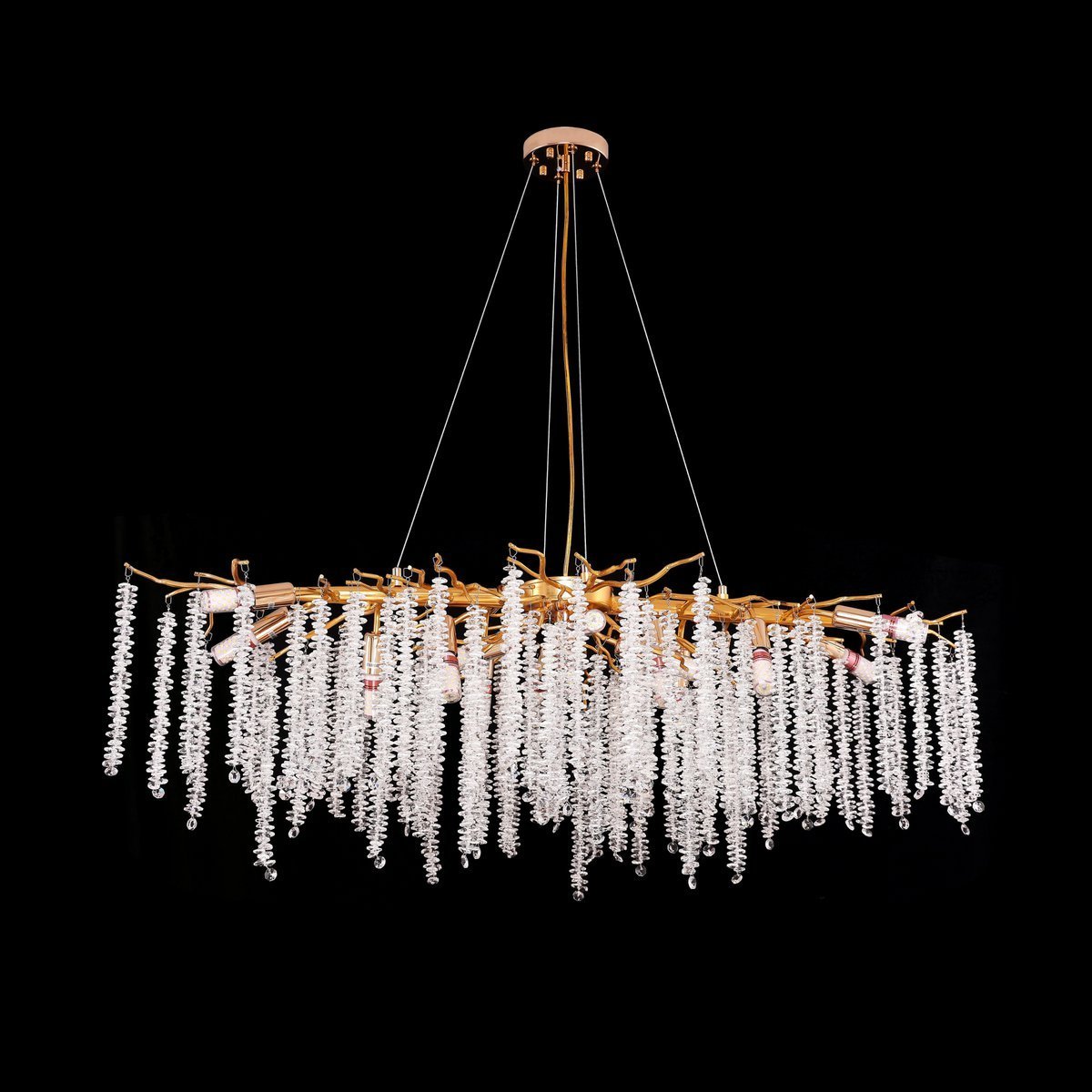 Hanglamp Frost Gold | 100x40cm - Afbeelding 2