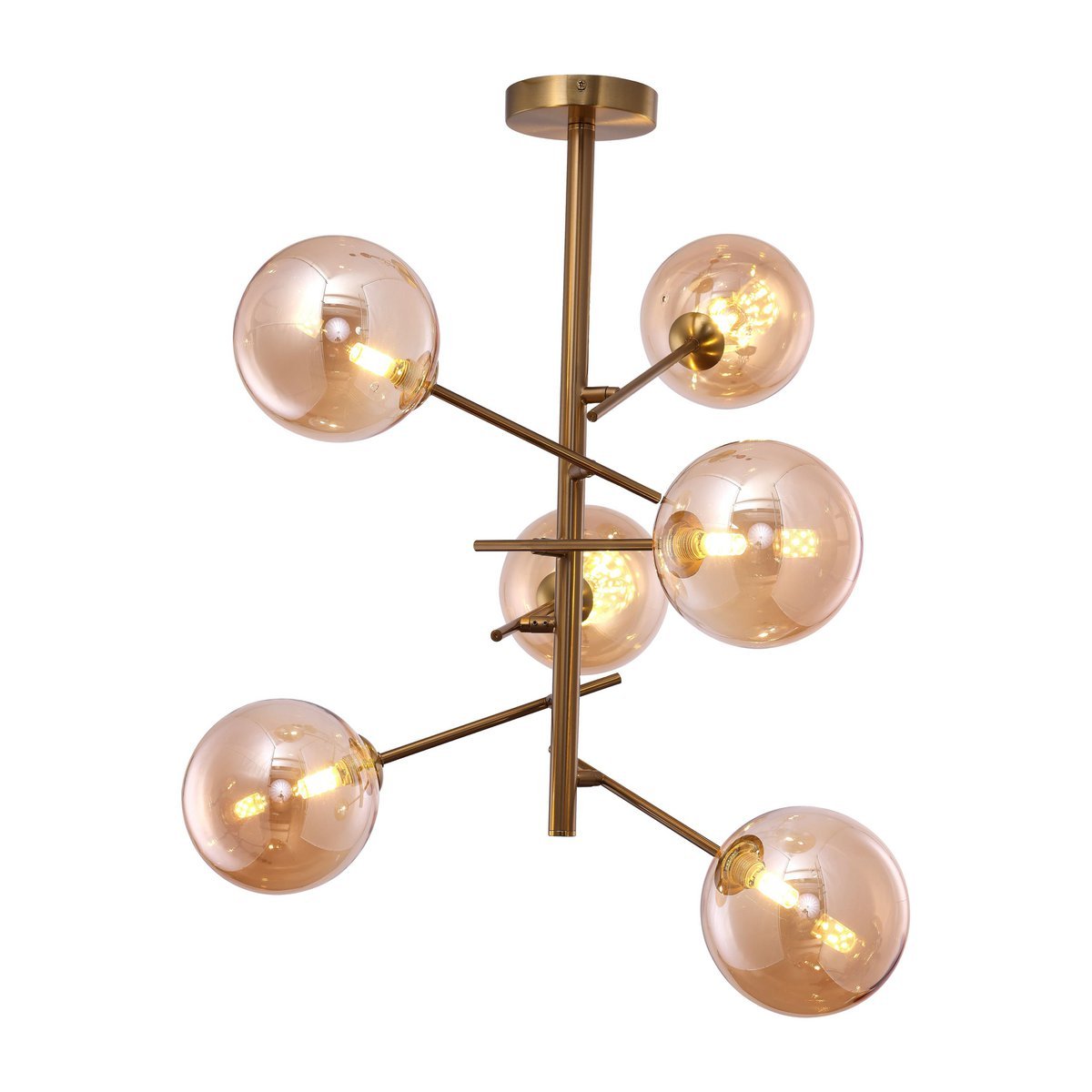 Hanglamp Ross Amber | 6 - 60cm - Afbeelding 3