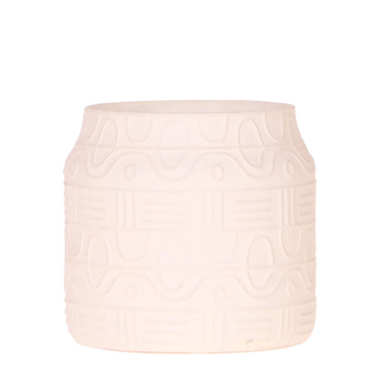 Kolibri Home | Hieroglyph sierpot - Off White - Ø9cm
