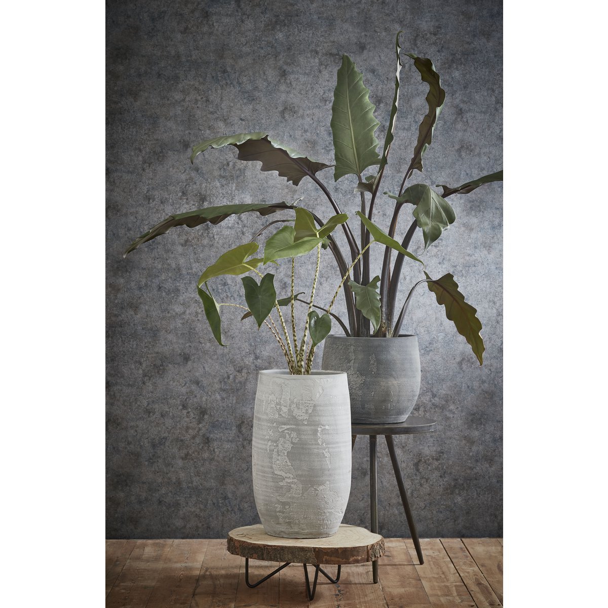 Kent Bijzettafel - H40 x Ø35 cm - Metaal - Zwart - Afbeelding 6