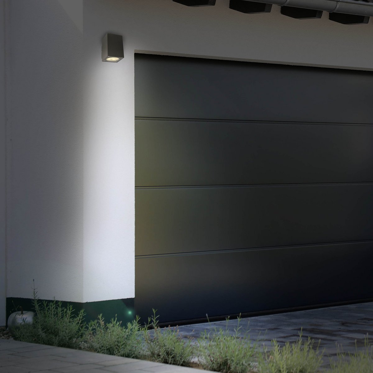 LED op de buitenwandlamp "tessus" gemaakt van aluminium met stevig gebouwd -in LED's - Afbeelding 4