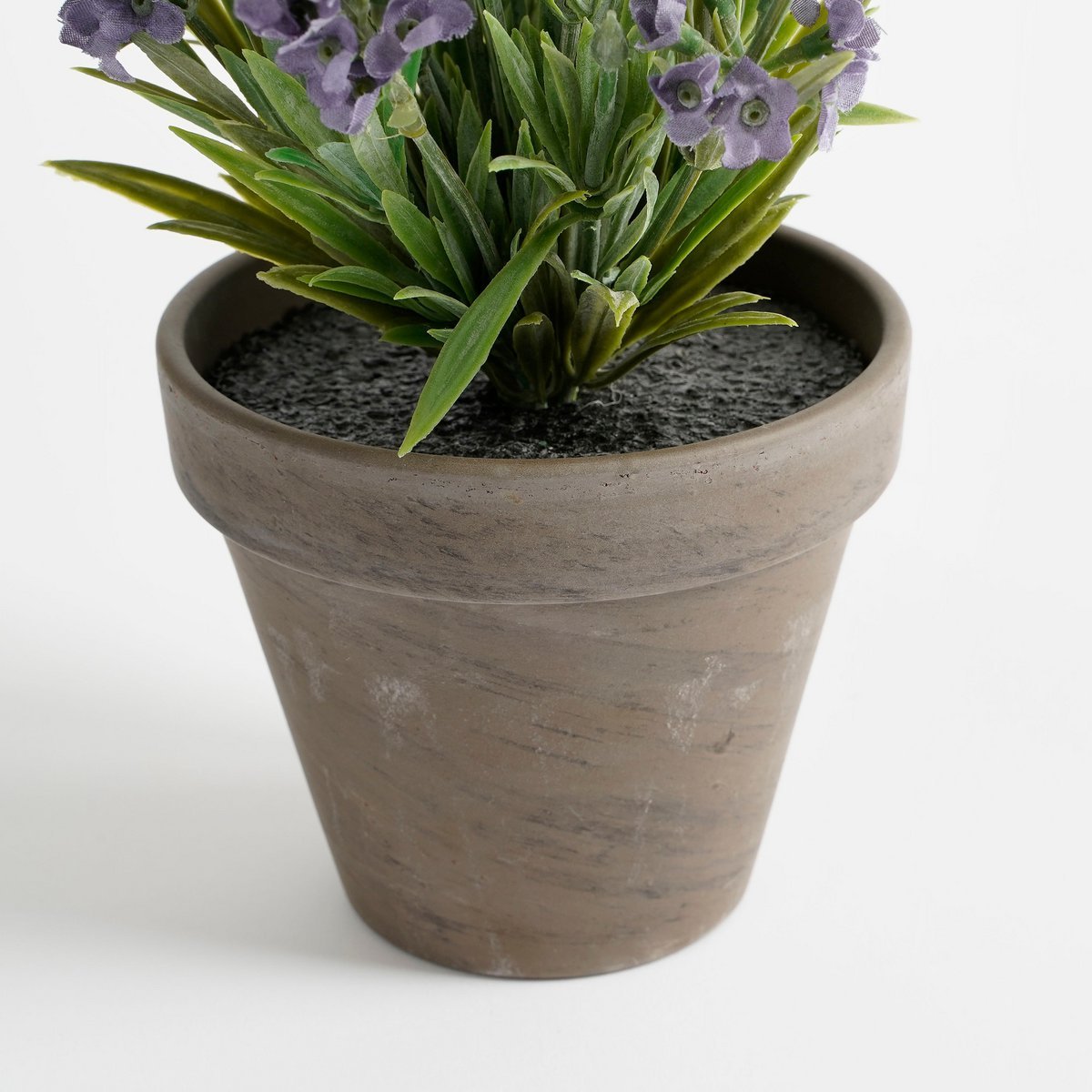 Lavendel Kunstplant in Bloempot Stan - H33 x Ø20 cm - Blauw - Afbeelding 3