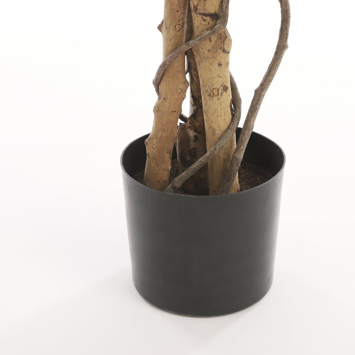 Ficus Kunstplant - H180 x Ø90 cm - Groen Bont - Afbeelding 3