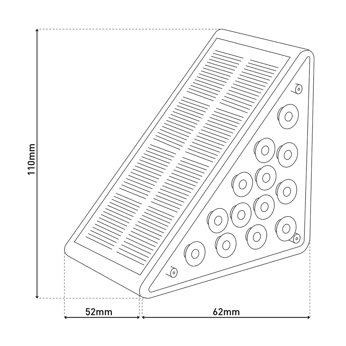 Solar-10 lichte keten WW "Cadena" 1000 cm lang, veel functies - Afbeelding 10
