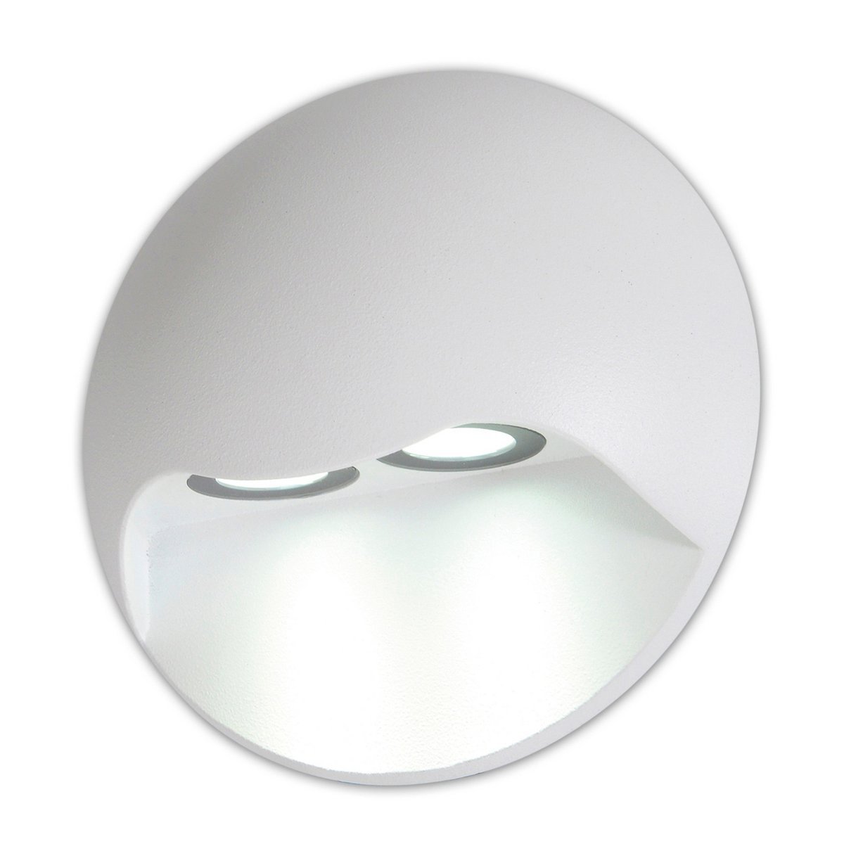 LED externe wandlamp "Vedus" D: 13 cm - Afbeelding 3