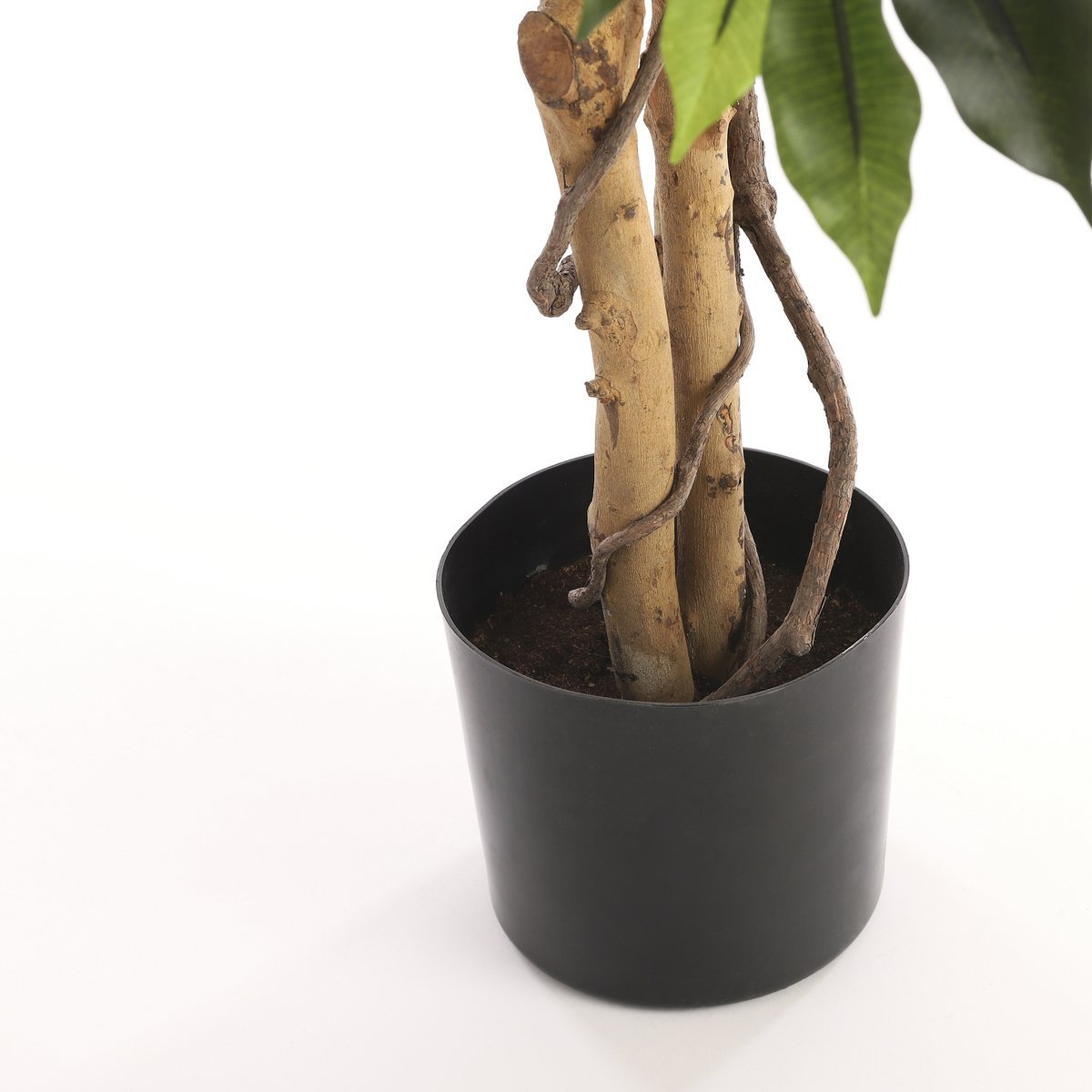 Ficus Kunstplant - H110 x Ø65 cm - Groen - Afbeelding 3